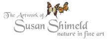 Wildlife Artist - Susan Shimeld. Wildlife Art, Paintings, Pet Portraits, Fine Art Prints and Greetings Cards are available from Susan's Wildlife Art Gallery, Nature in Fine Art - Larmer Tree Studio. Nature in Fine Art helping Wildlife Conservation.
